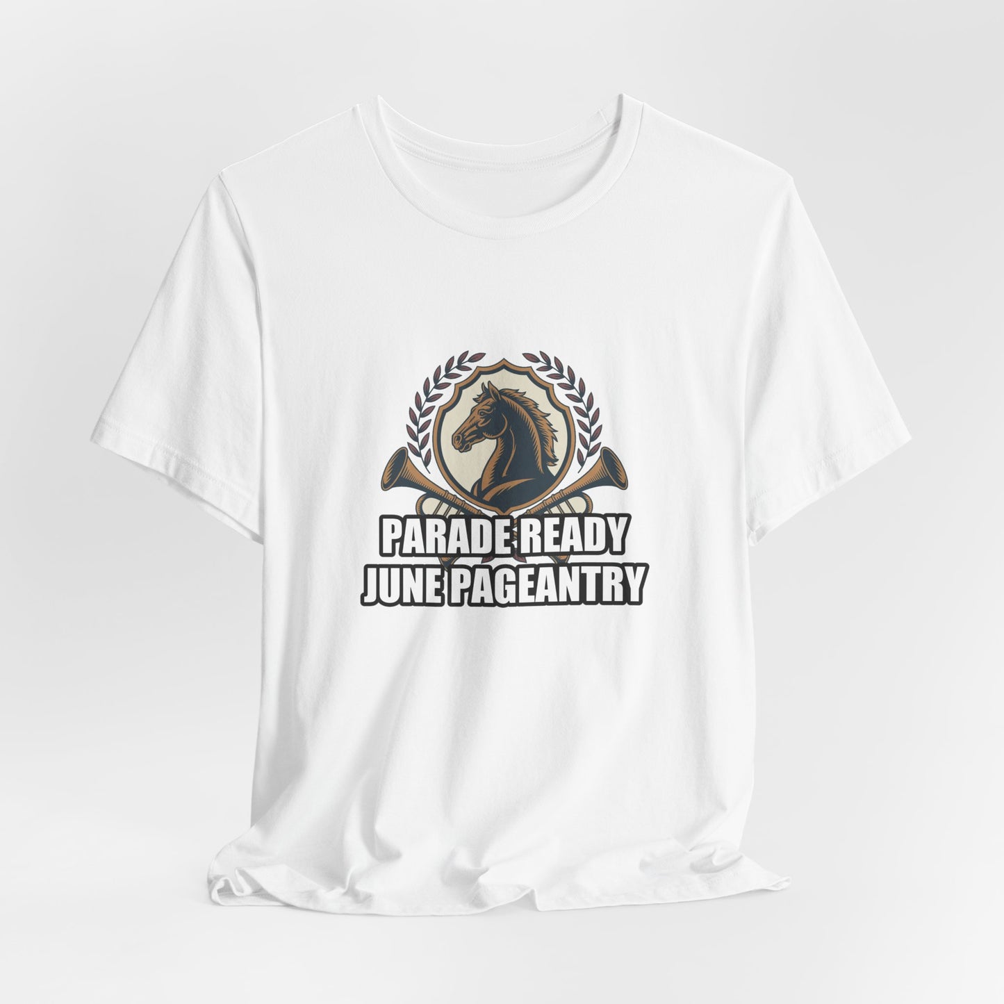 Regal Horse Crest Emblem Tee — kate middleton trooping the colour