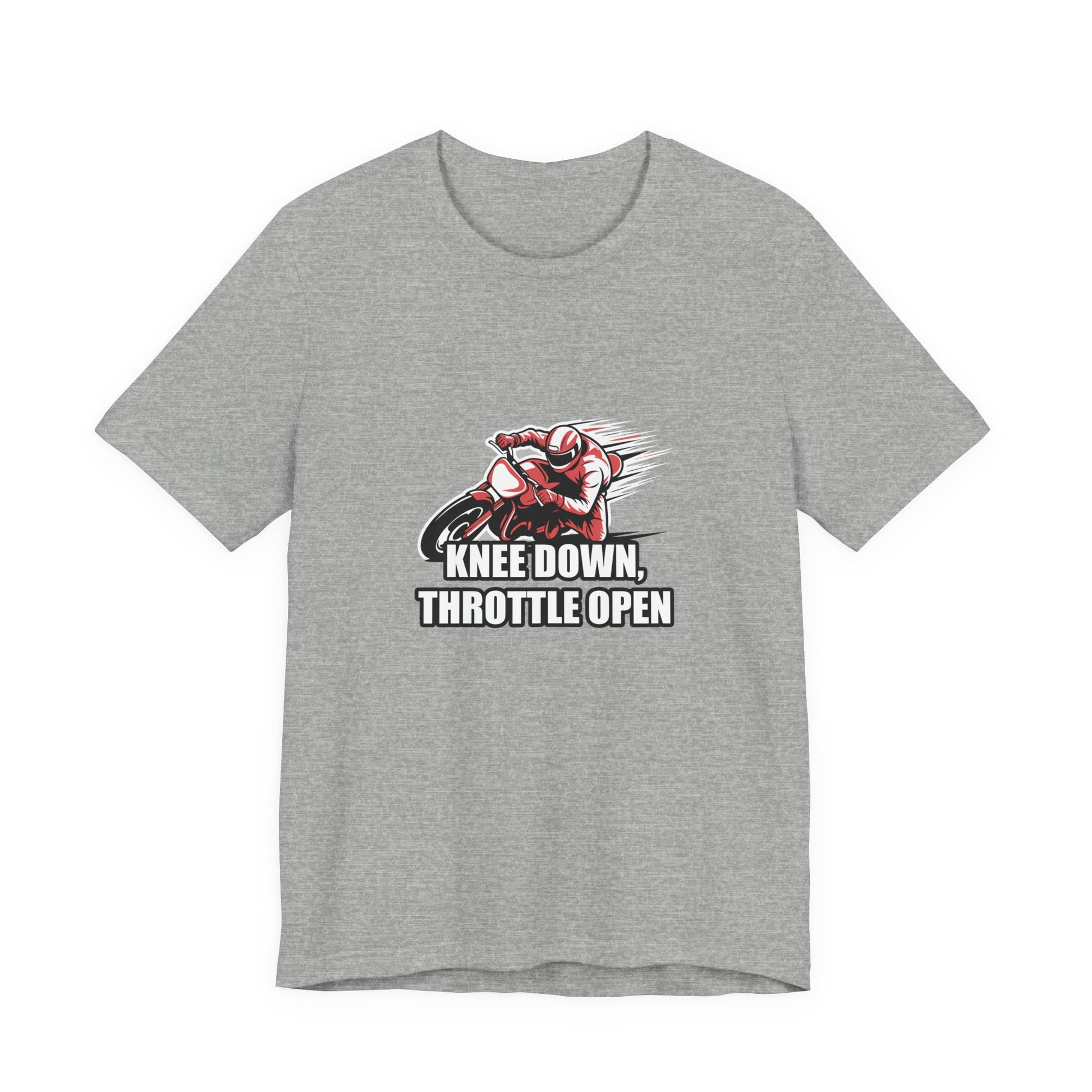 Knee-Down Racer Vector Graphic Tee — motogp