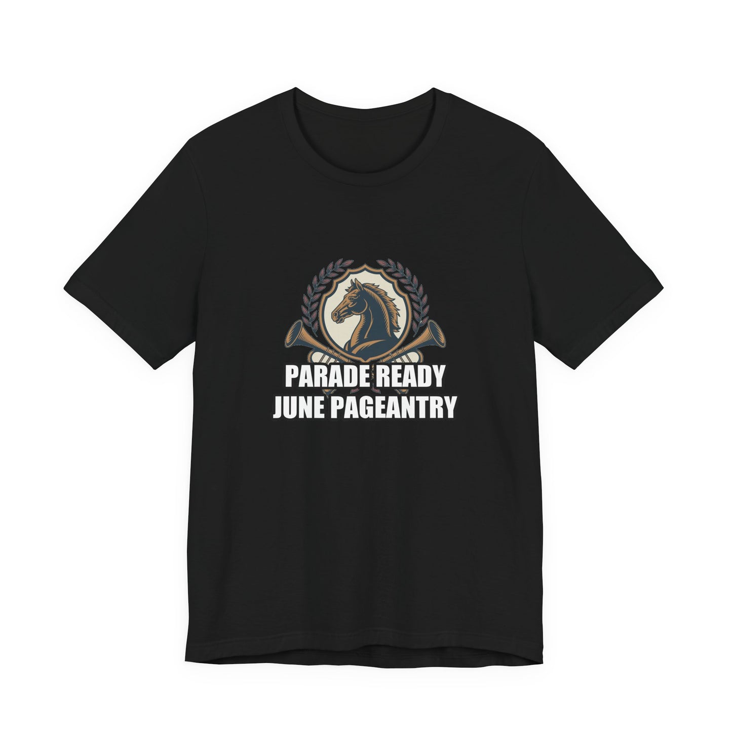 Regal Horse Crest Emblem Tee — kate middleton trooping the colour
