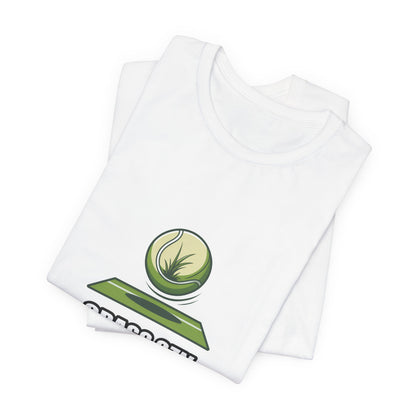 Tennis Ball Mid-Bounce Vector Graphic Tee — nottingham open
