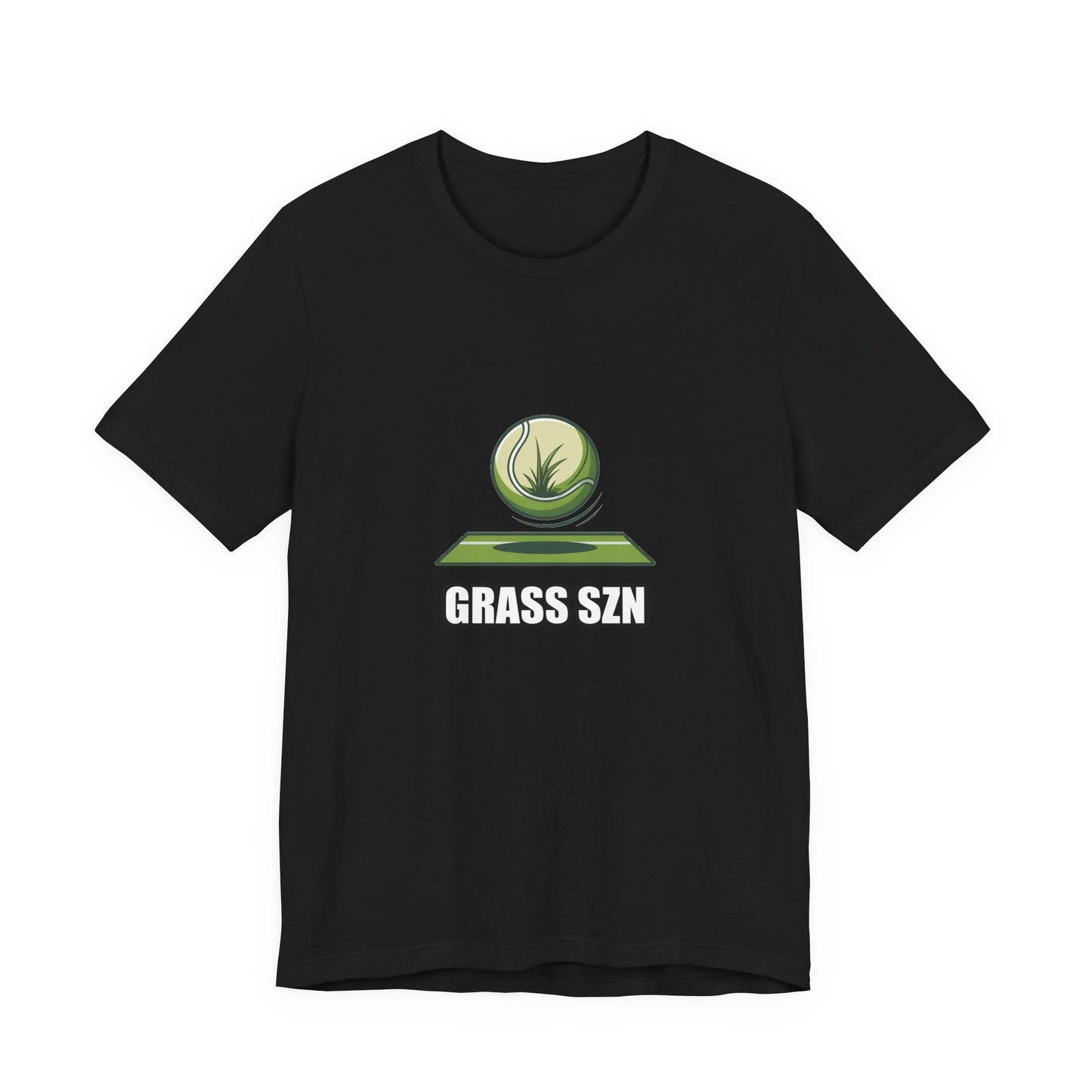 Tennis Ball Mid-Bounce Vector Graphic Tee — nottingham open