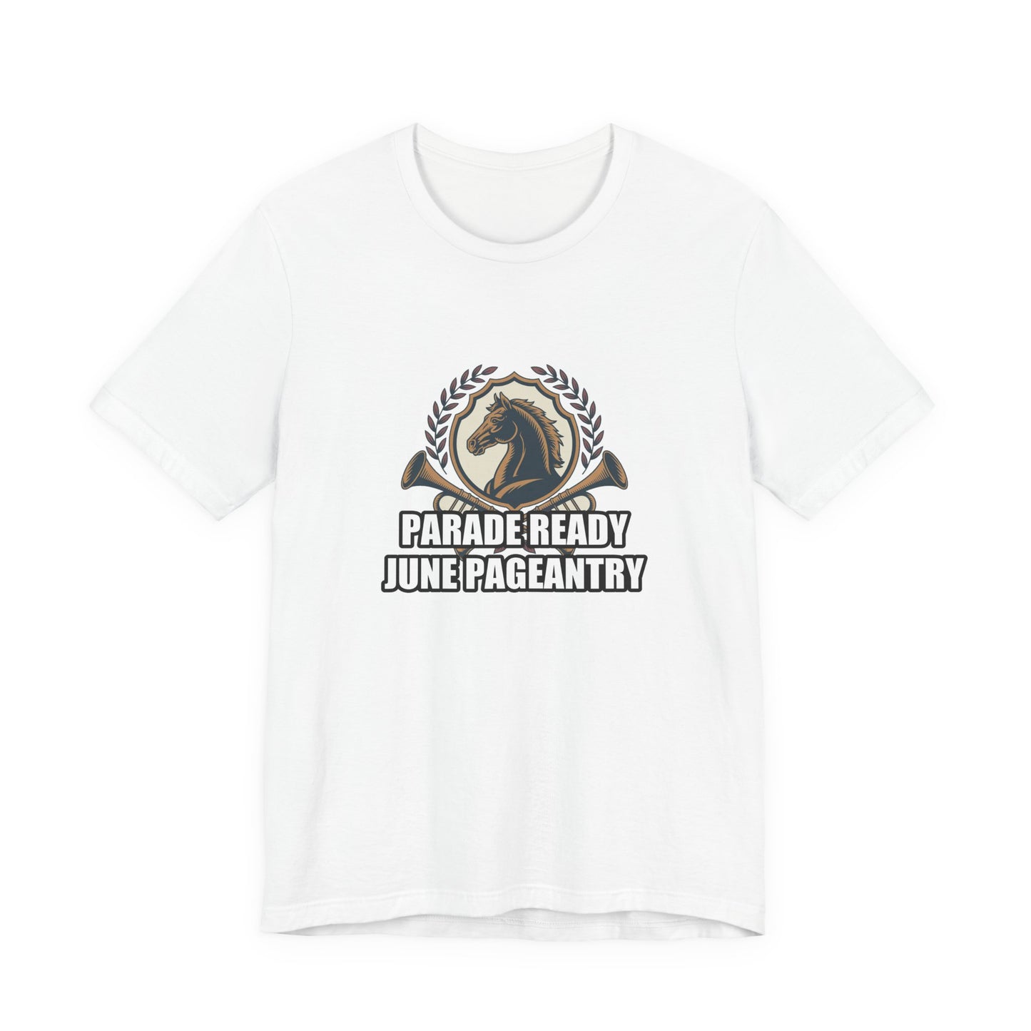 Regal Horse Crest Emblem Tee — kate middleton trooping the colour