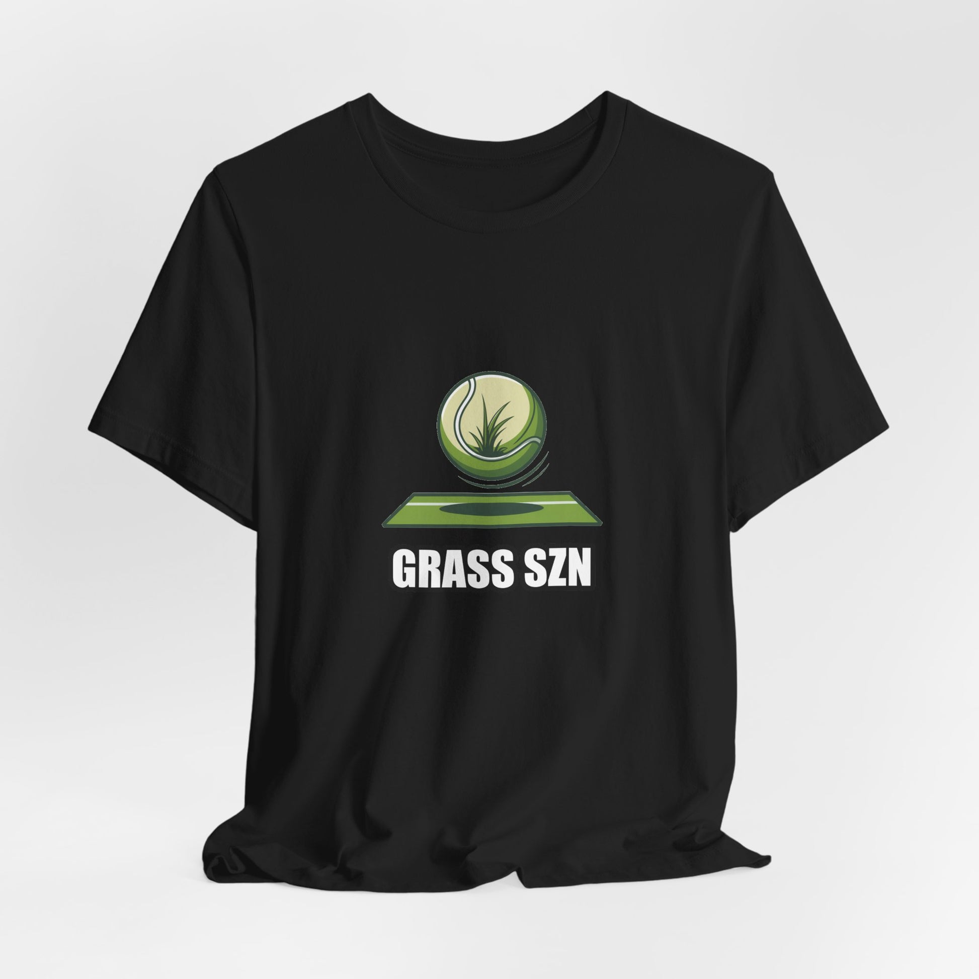 Tennis Ball Mid-Bounce Vector Graphic Tee — nottingham open