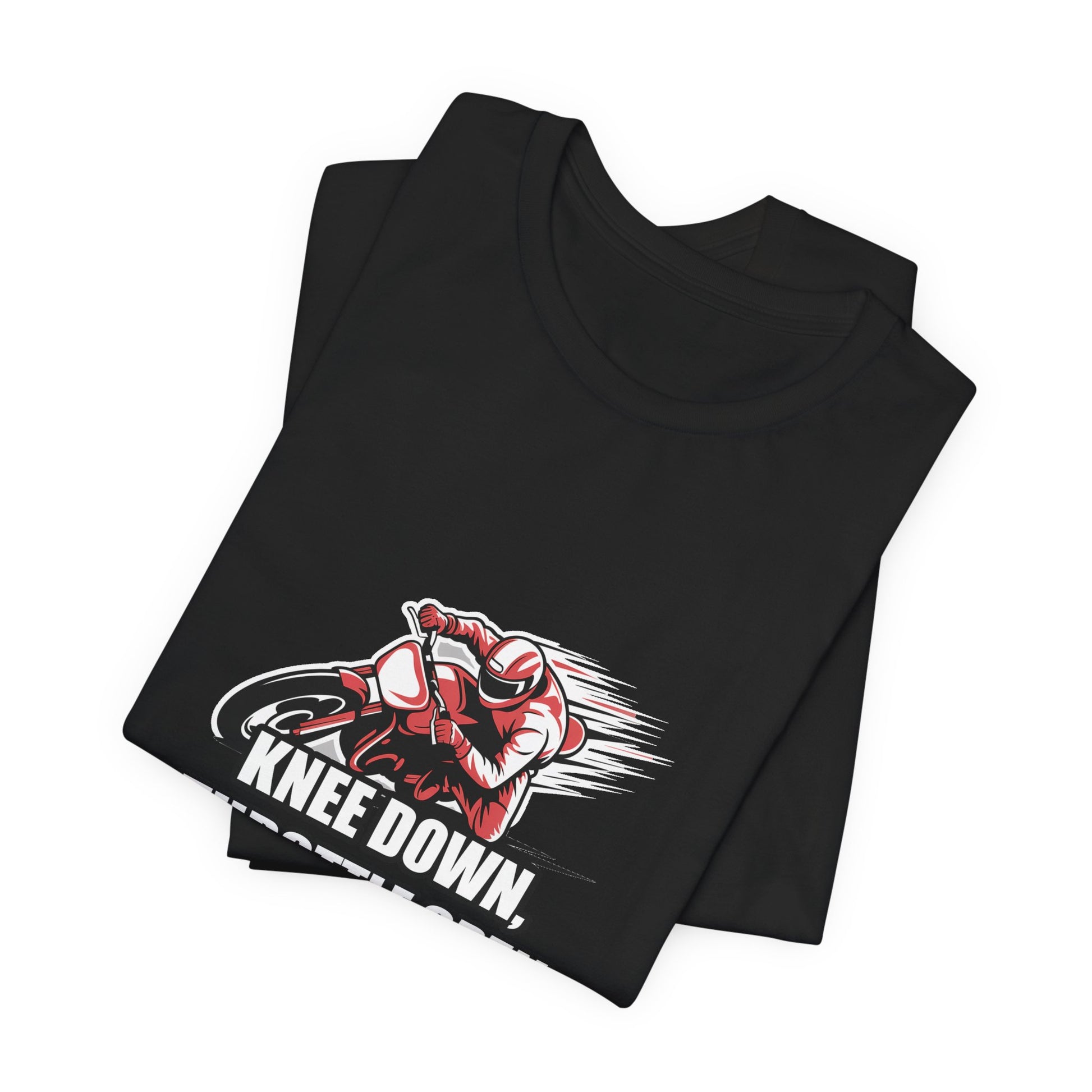 Knee-Down Racer Vector Graphic Tee — motogp
