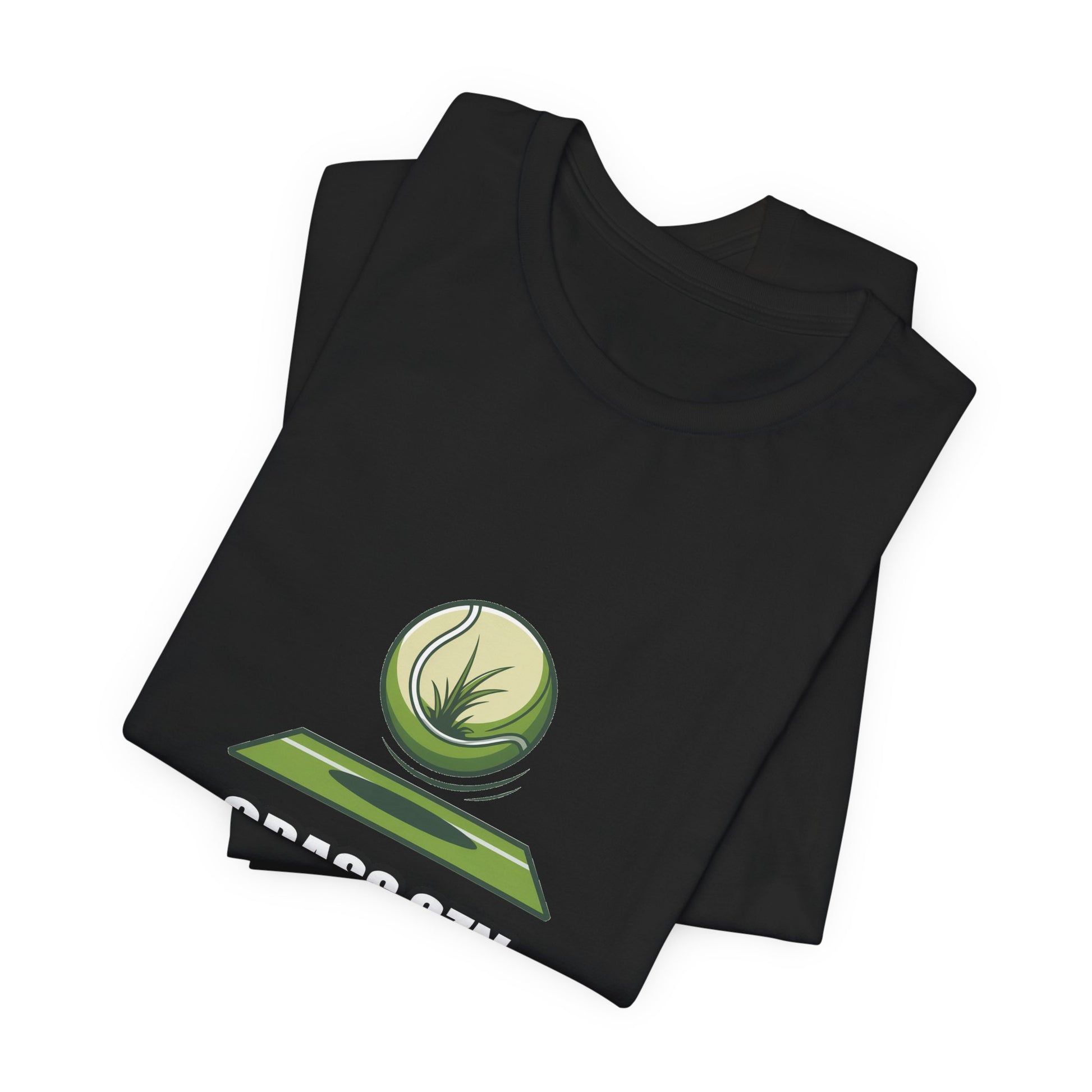 Tennis Ball Mid-Bounce Vector Graphic Tee — nottingham open