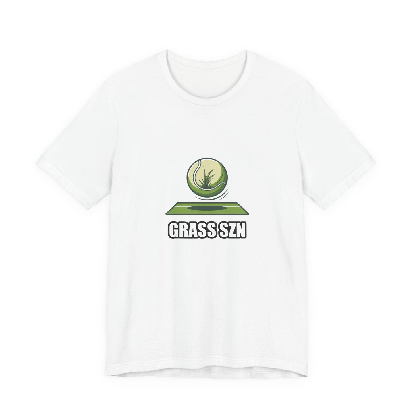 Tennis Ball Mid-Bounce Vector Graphic Tee — nottingham open