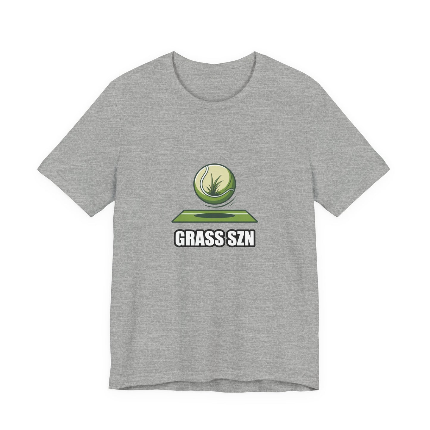 Tennis Ball Mid-Bounce Vector Graphic Tee — nottingham open